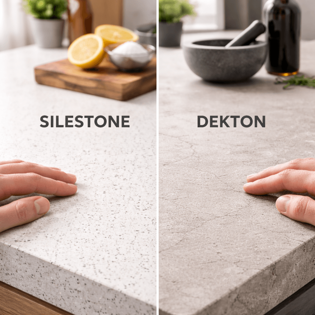 Silestone ou Dekton comparatif