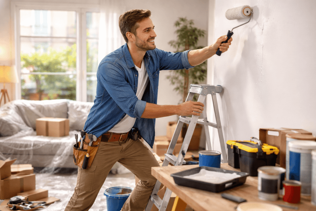 rénovation appartement : peinture