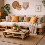 canape palette intérieur