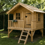 Cabane enfant extérieur