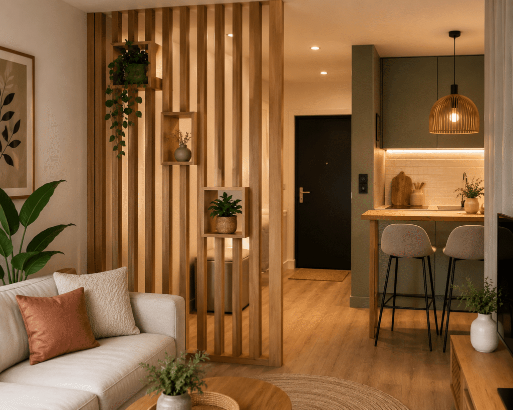 Claustra bois intérieur