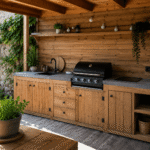 Fabriquer sa cuisine extérieure en bois