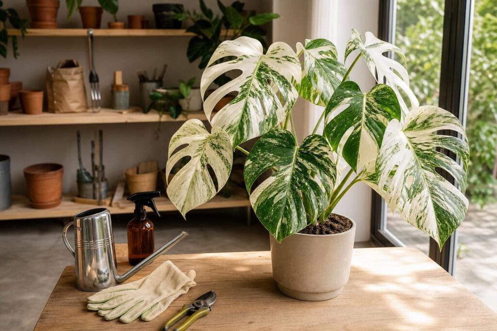 découvrez nos conseils pour entretenir la monstera variegata, une plante rare et décorative, et apportez une touche unique à votre intérieur.