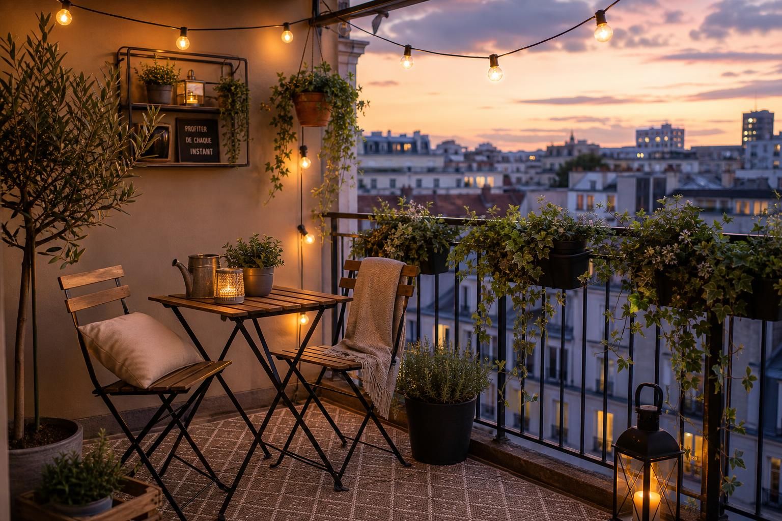 découvrez nos conseils pratiques pour aménager votre balcon et le transformer en un espace agréable, cosy et fonctionnel où il fait bon se détendre.