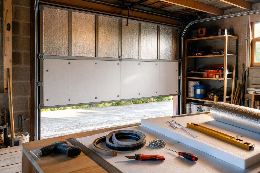 découvrez comment isoler efficacement votre porte de garage pour améliorer l'efficacité énergétique de votre maison et réaliser des économies d'énergie importantes.