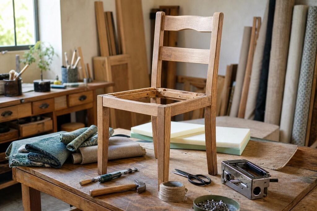 découvrez comment recouvrir une chaise de salle à manger soi-même facilement avec notre guide étape par étape, pour un résultat élégant et personnalisé.