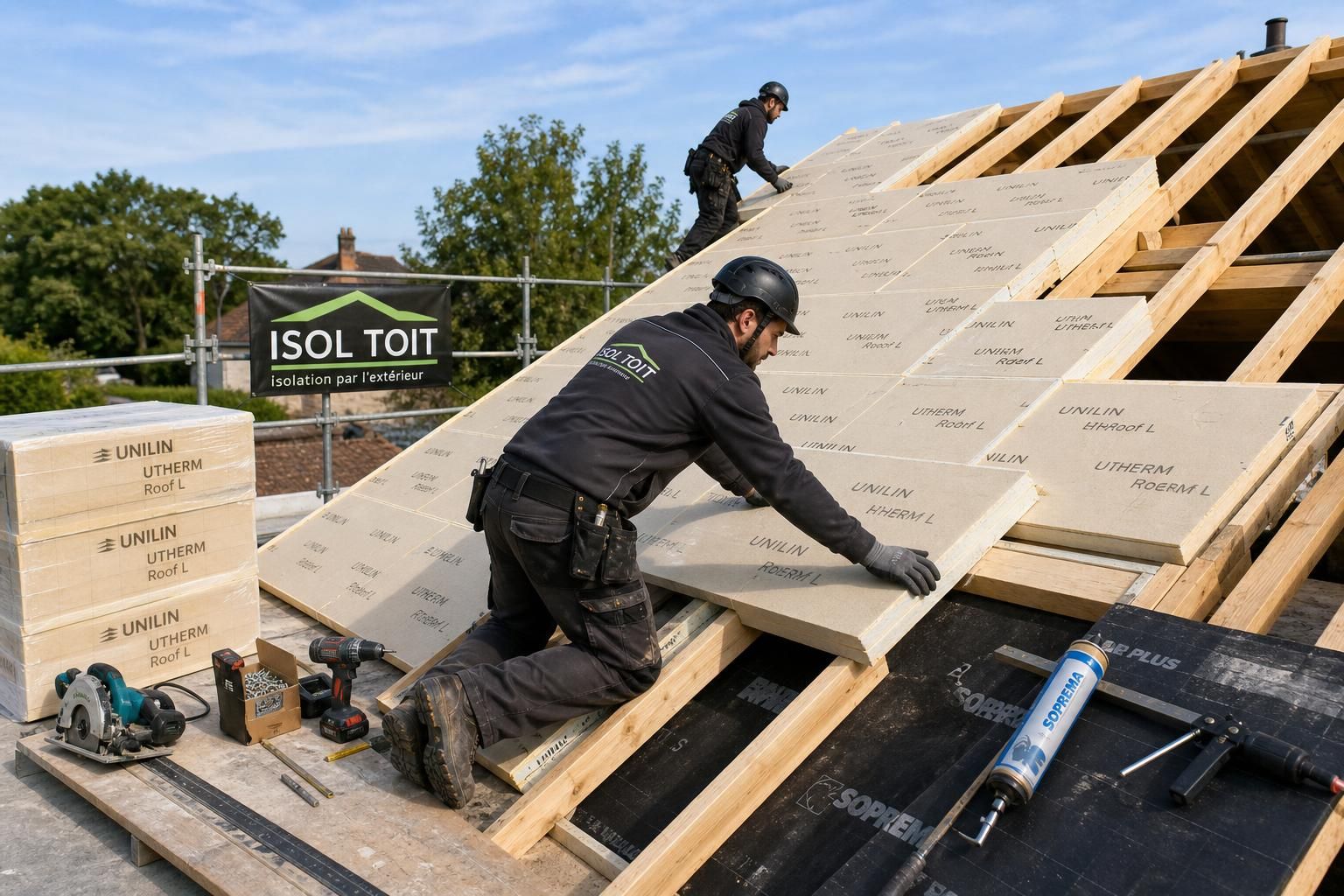 découvrez les techniques d'isolation par l'extérieur pour votre toit et les nombreux avantages qu'elles offrent, alliant confort thermique et économies d'énergie.